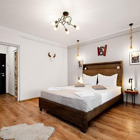Wood&Steel Apartment Galaţi Buitenkant foto